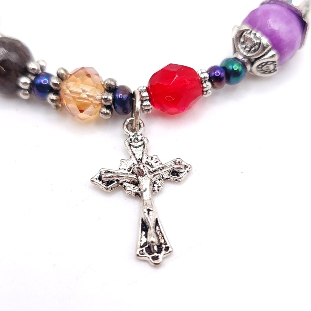 Greatest Story Ever Told Cross Bracelet - Picture 3 of 4